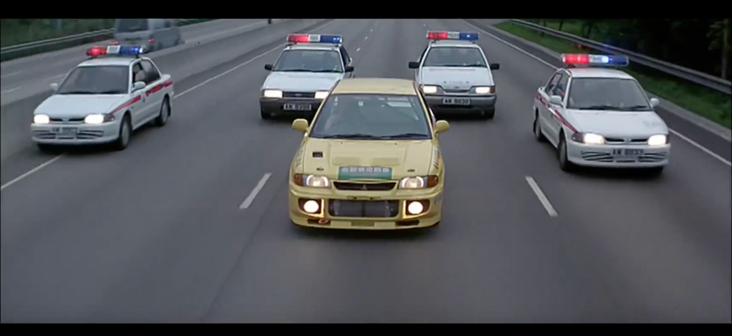 【新貨預售】Mitsubishi Lancer Evolution III「霹靂火」短袖T Shirt(黑/白色)