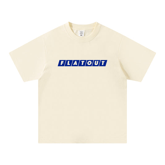 【FlatOut】Flat Out 短袖T Shirt(黑/白/米三色)