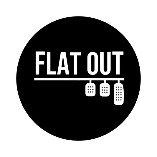 【FlatOut】Flat Out圓形靜電貼