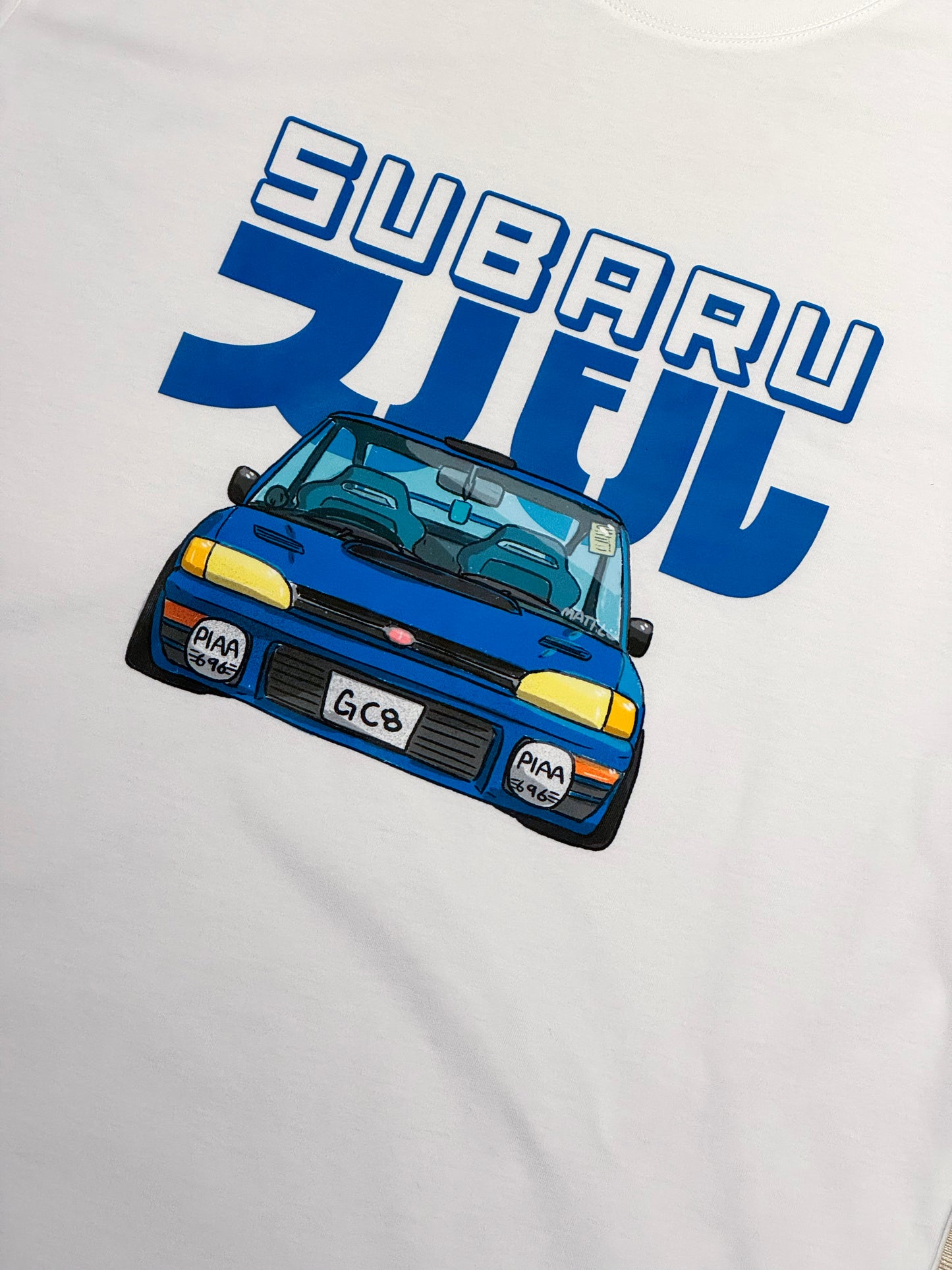 【Subaru】Subaru スバル(GC8)短袖T恤