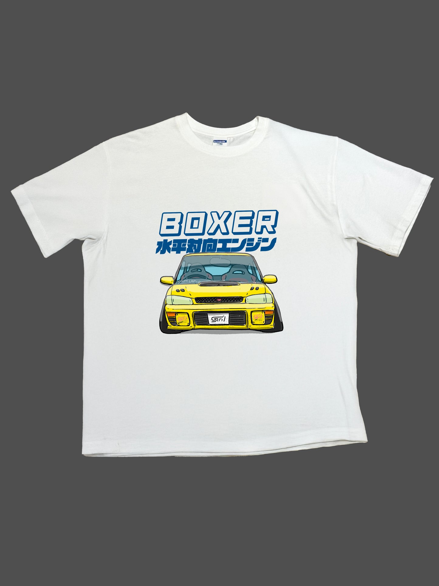 【Subaru】「BOXER水平對向」Subaru Impreza WRX Type R STi 短袖T恤