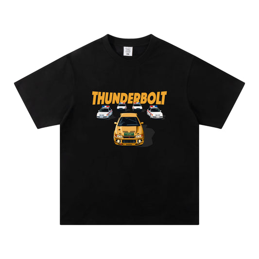 【新貨預售】Mitsubishi Lancer Evolution III「霹靂火」短袖T Shirt(黑/白色)