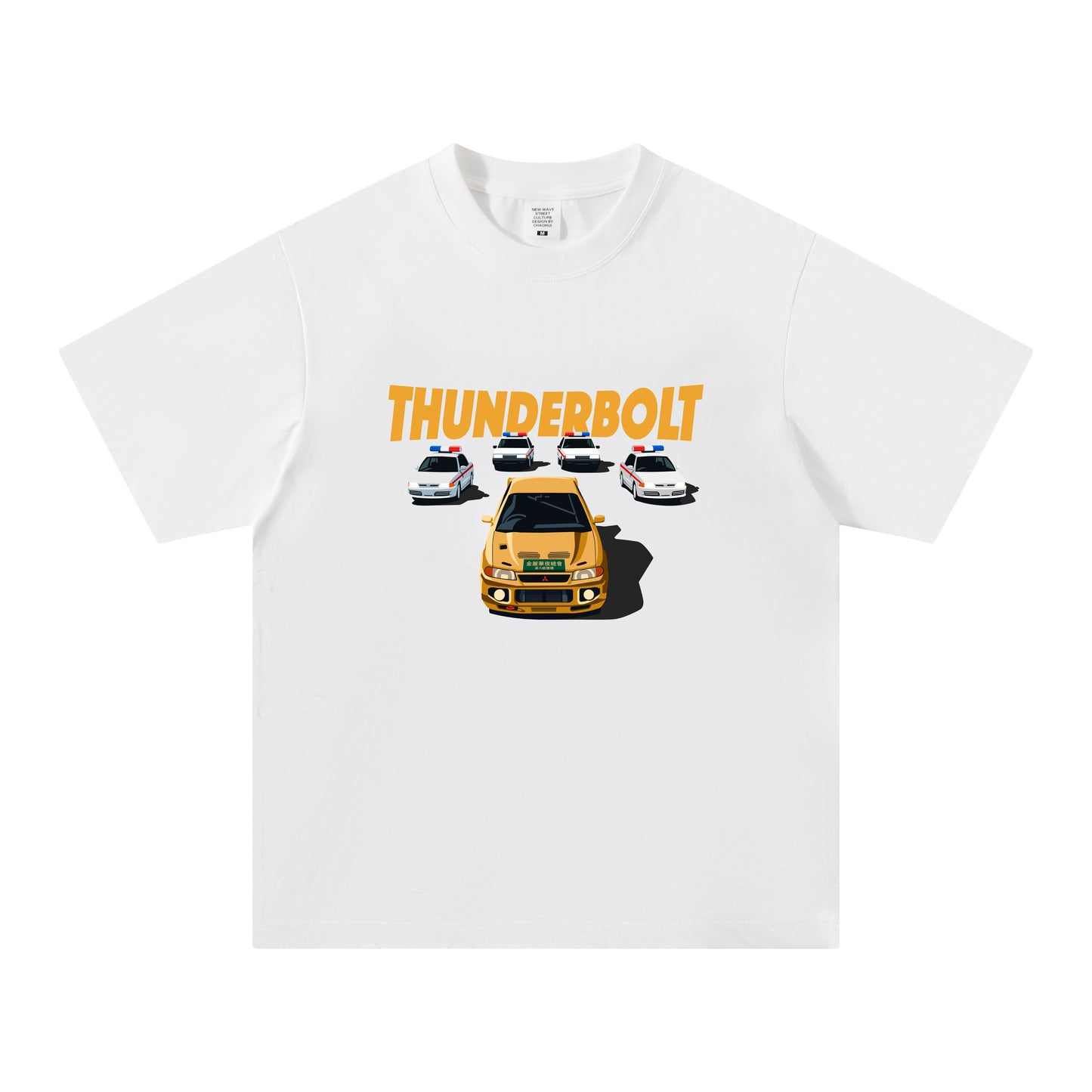 【新貨預售】Mitsubishi Lancer Evolution III「霹靂火」短袖T Shirt(黑/白色)