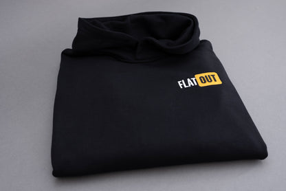 【FlatOut】Flat Out長袖黑色連帽衛衣