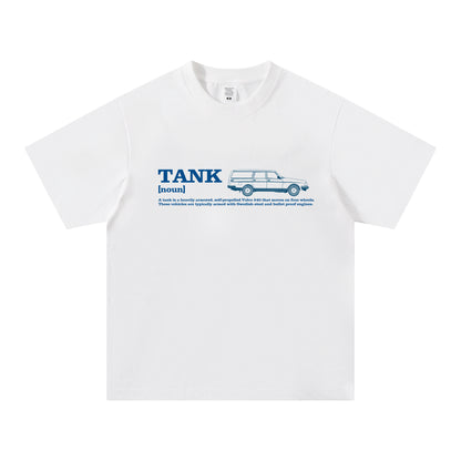 【Volvo】Volvo 240「Tank」白色短袖T Shirt