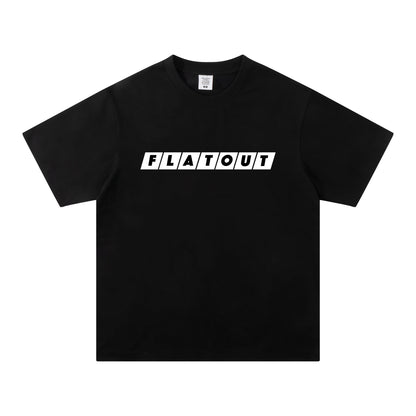 【FlatOut】Flat Out 短袖T Shirt（黑／白／米三色）