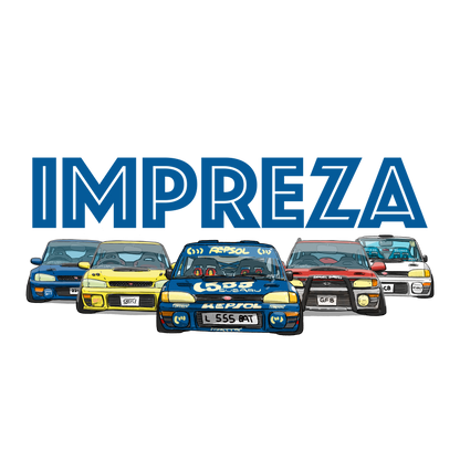 【Subaru】Impreza（GC8）Greatest Hits 短袖T恤