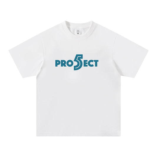 【FlatOut】「PROJECT 5」 短袖T Shirt（白色）