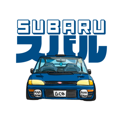 【Subaru】Subaru スバル（GC8）短袖T恤