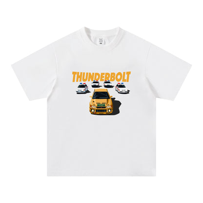 【新貨預售】Mitsubishi Lancer Evolution III「霹靂火」短袖T Shirt（黑／白色）